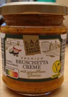 Bruschetta Cream mit gegrilltem Gemüse
