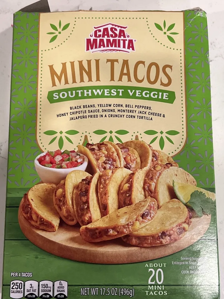 Mini Tacos Southwest Veggie