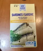 Sardine con pelle e lische
