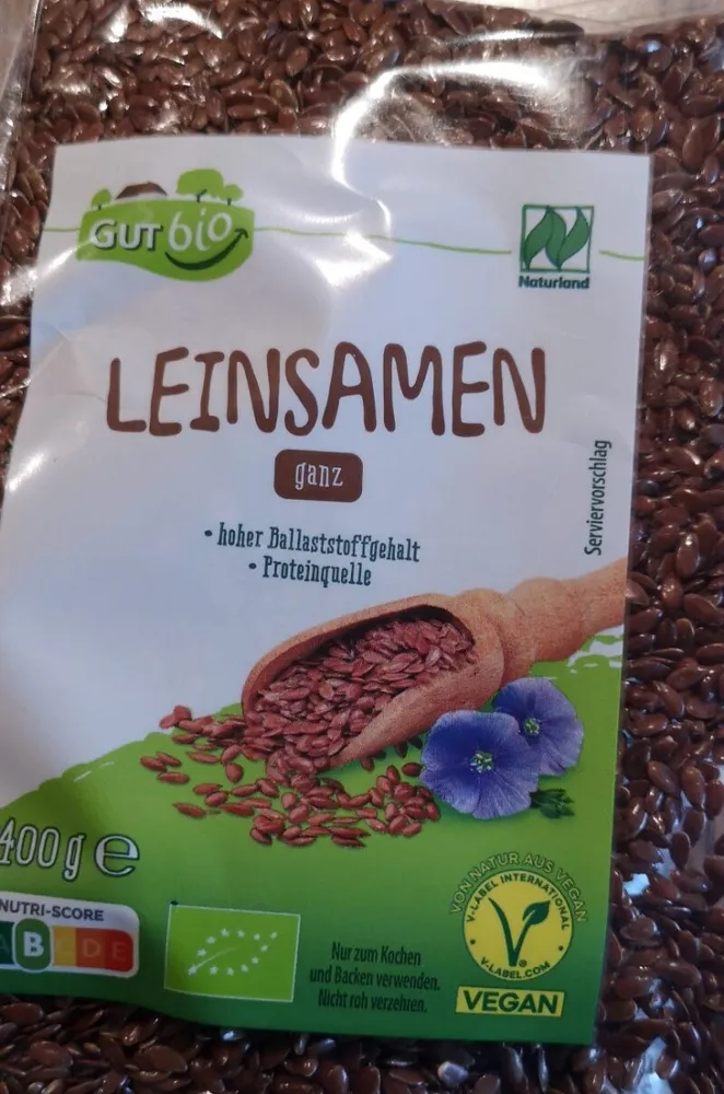 Leinsamen ganz