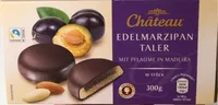 Edelmarzipan Taler mit Pflaume in Madeira