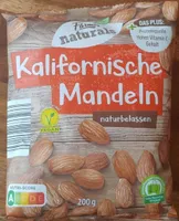 Kalifornische Mandeln naturbelassen