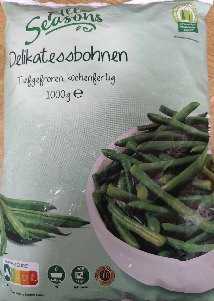 Delikatessbohnen 1kg 2,19€