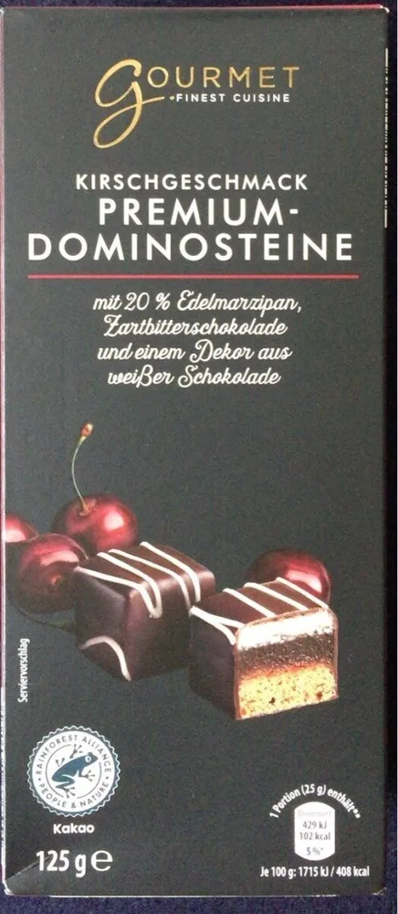 Kirschgeschmack Premium-Dominosteine
