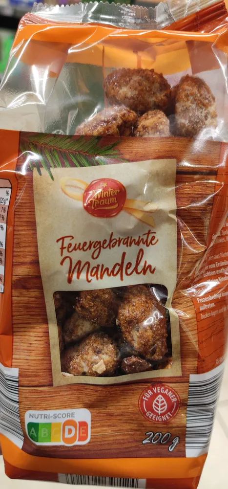 Feuergebrannte Mandeln