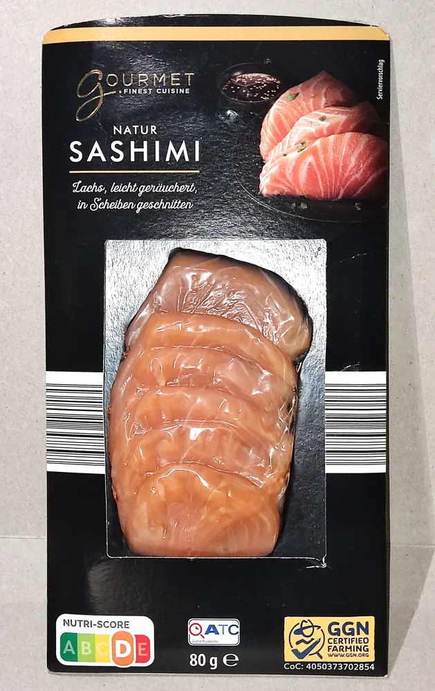 Sashimi-Lachs - Natur