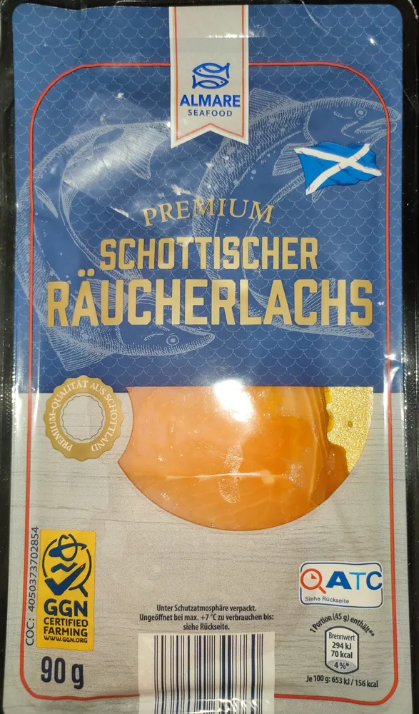 Schottischer Räucherlachs