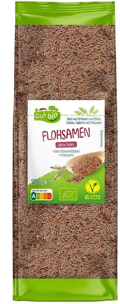 ALDI GUT BIO Bio-Flohsamen Tupper