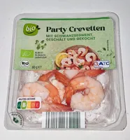 Bio-Partycrevetten, geschält & gekocht