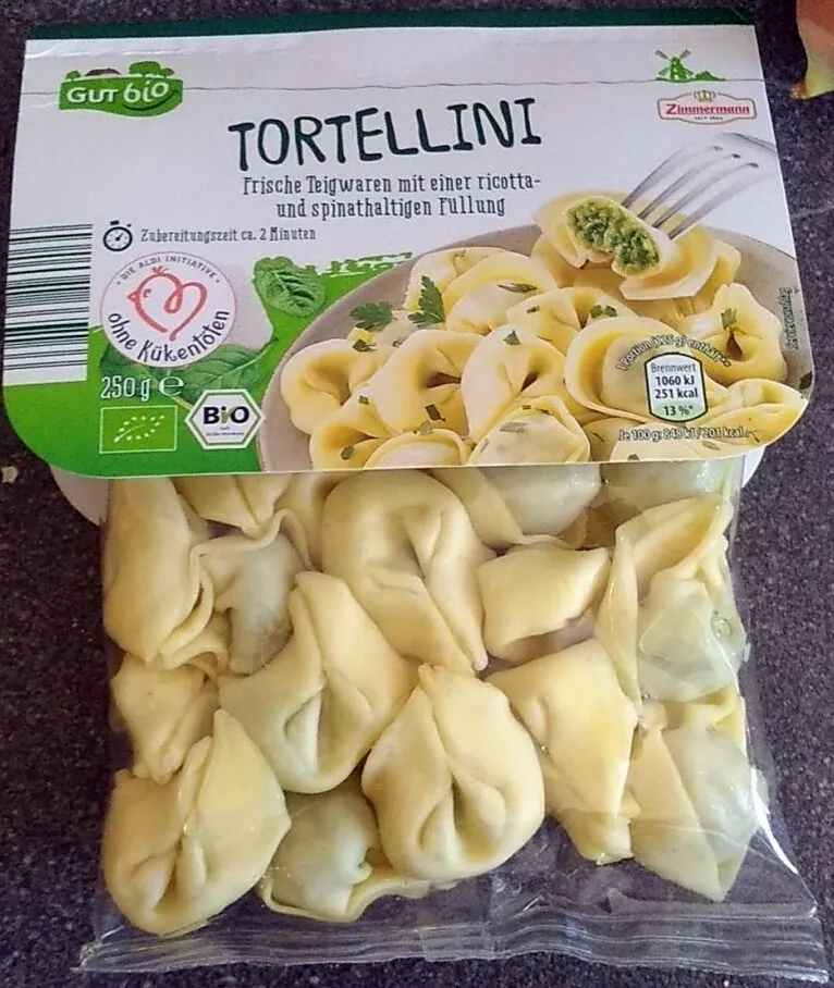 Tortelllini Spinat-Ricotta Füllung