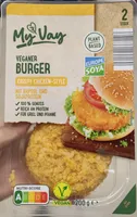 Veganer Burger - Crispy Chicken-Style