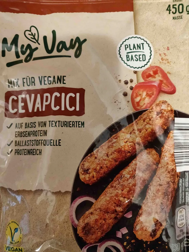Mix für vegane Cevapcici
