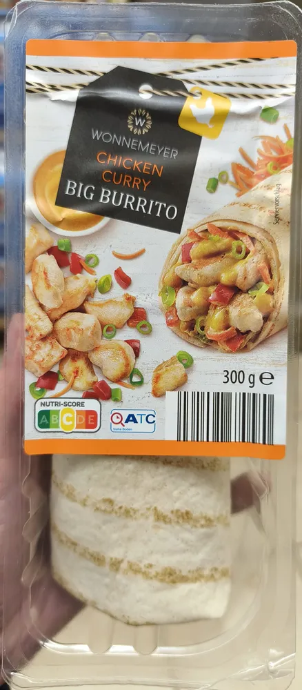 Big Burrito - Chicken Curry