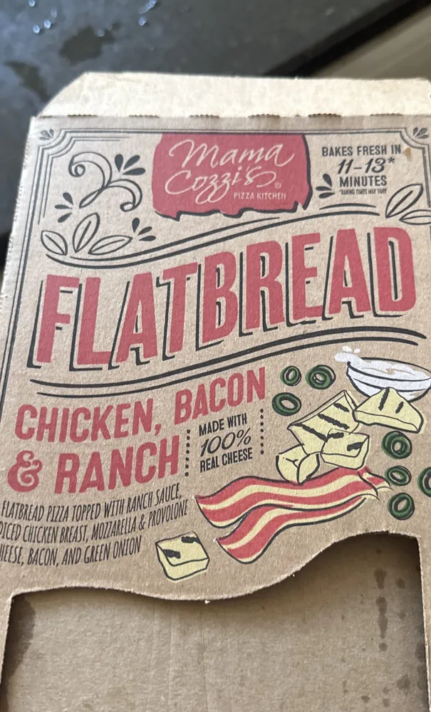 FLATBREAD CHICKEN, BACON & RANCH