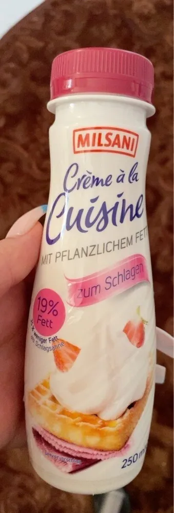 Crème à la cuisine Sahne