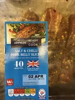 Salt & Chilli Pork Belly Slices