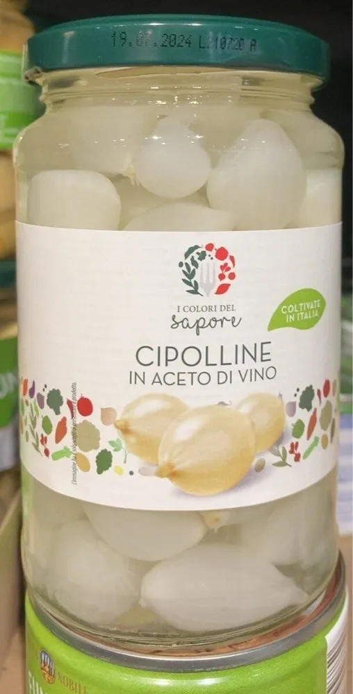 Cipolline in aceto di vino