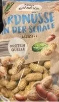Erdnüsse in der Schale, geröstet