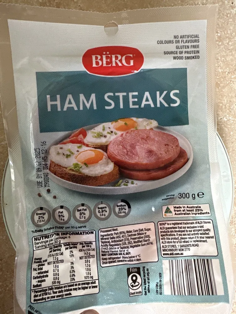 HAM STEAKS