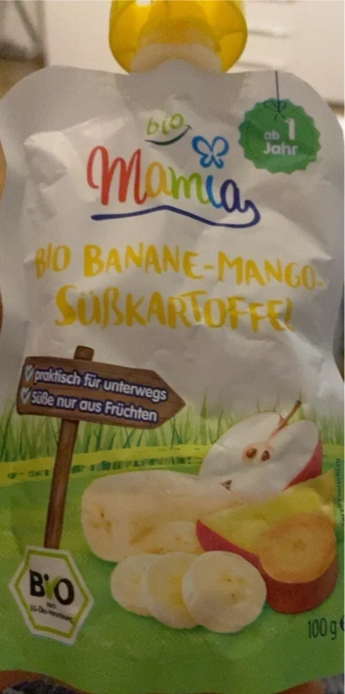 Bio Banane Mango Süßkartoffel Fruchtmus