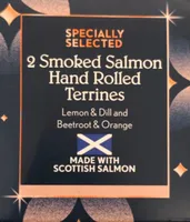 2 Smoked Salmon Hand Rolled Terrines