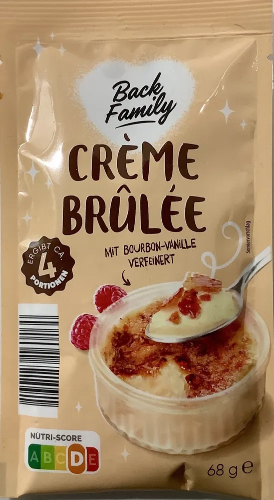Crème brûlée