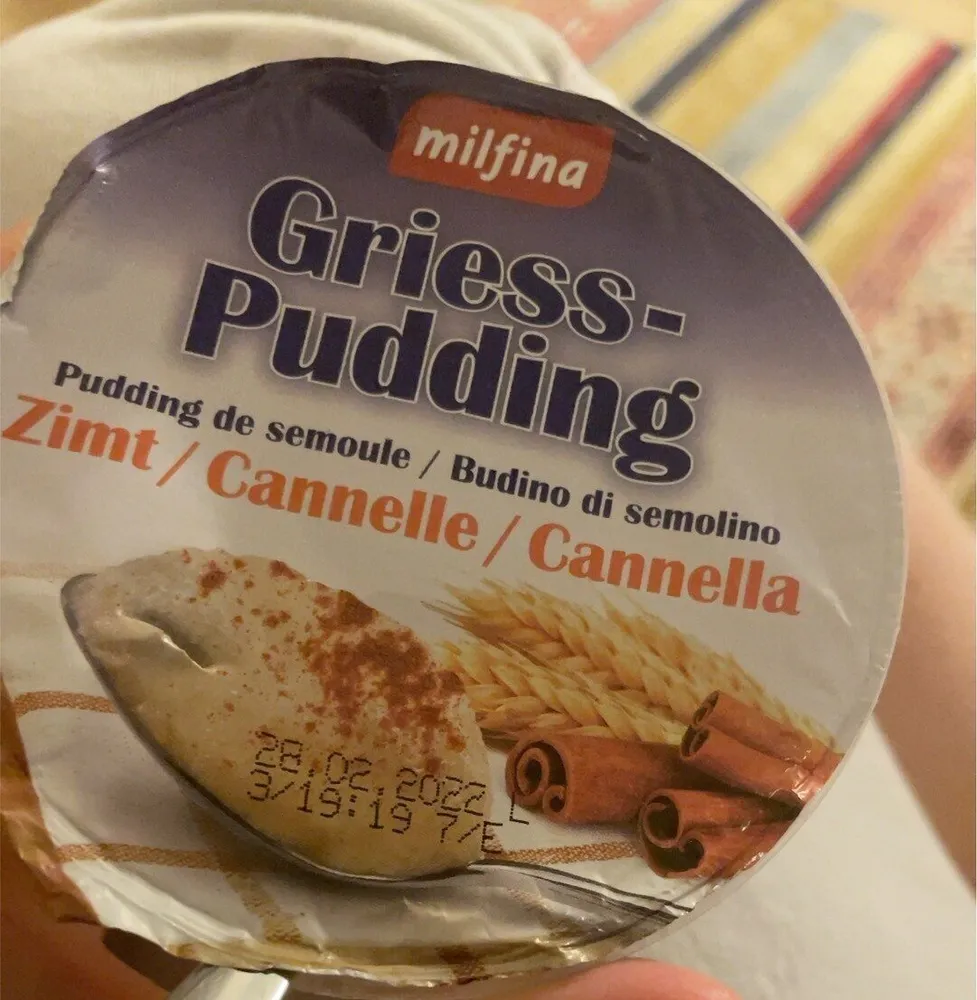 Griess-pudding