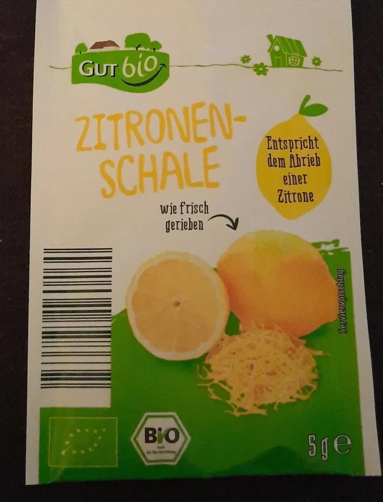 Zitronenschale