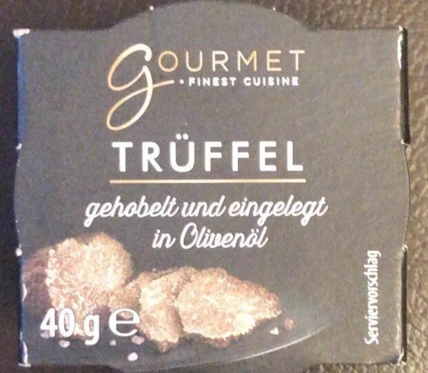 Trüffel gehobelt und eingelegt in Olivenöl