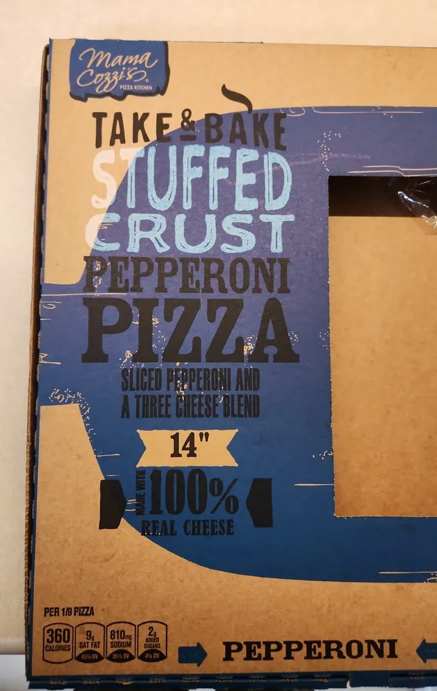 Take & Bake Stuffed Crust Pepperoni Pizza