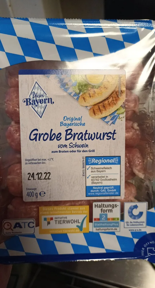Grobe Bratwurst
