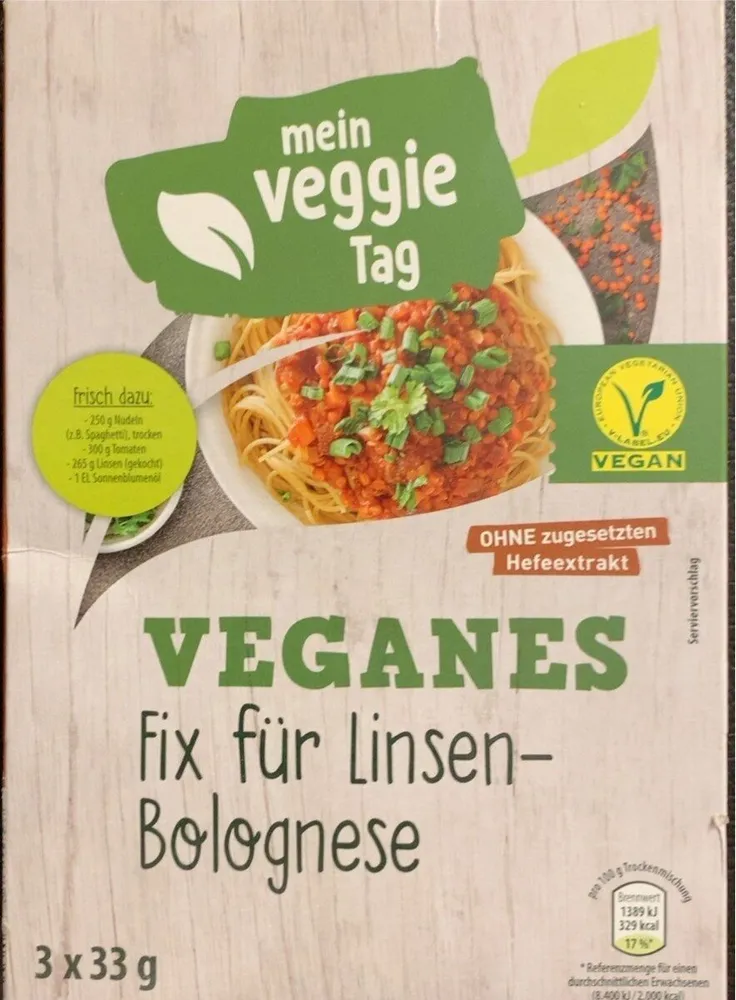 Linsen Bolognese