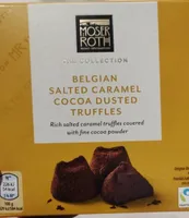 Belgian salted caramel cocoa Duster truffles
