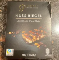 Nuss Riegel Dark Chocolate Peanut Butter