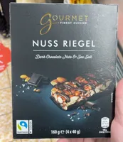 Nuss Riegel Dark Chocolate Nuts & Sea Salt