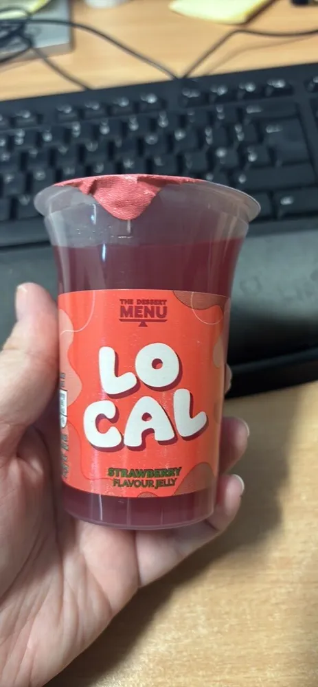 Strawberry Flavour Jelly