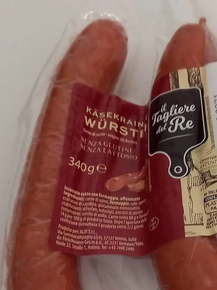 Kãsekrainer würstel