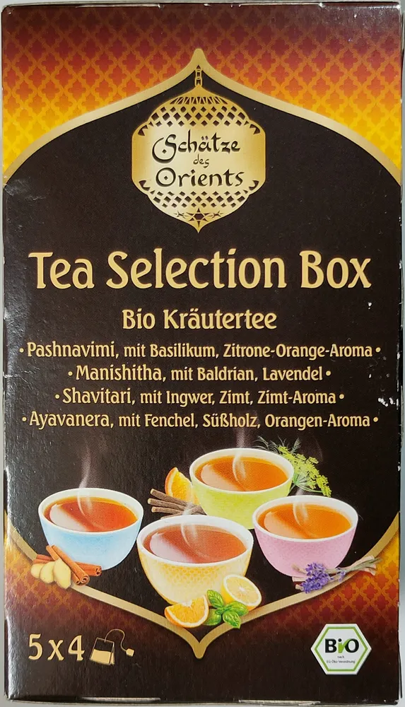 Tea-Selection-Box - Bio-Kräutertee