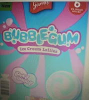 Bubblegum Ice cream lollies