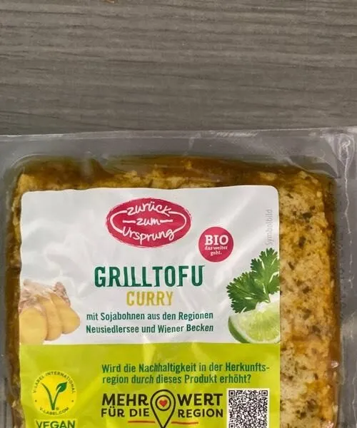 Grilltofu Curry