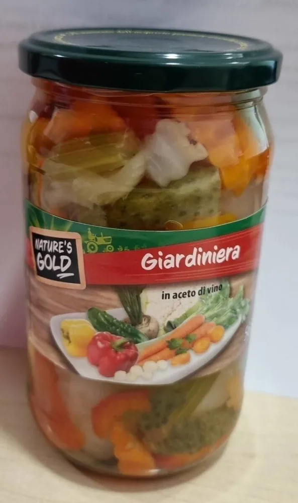 Giardiniera in aceto di vino