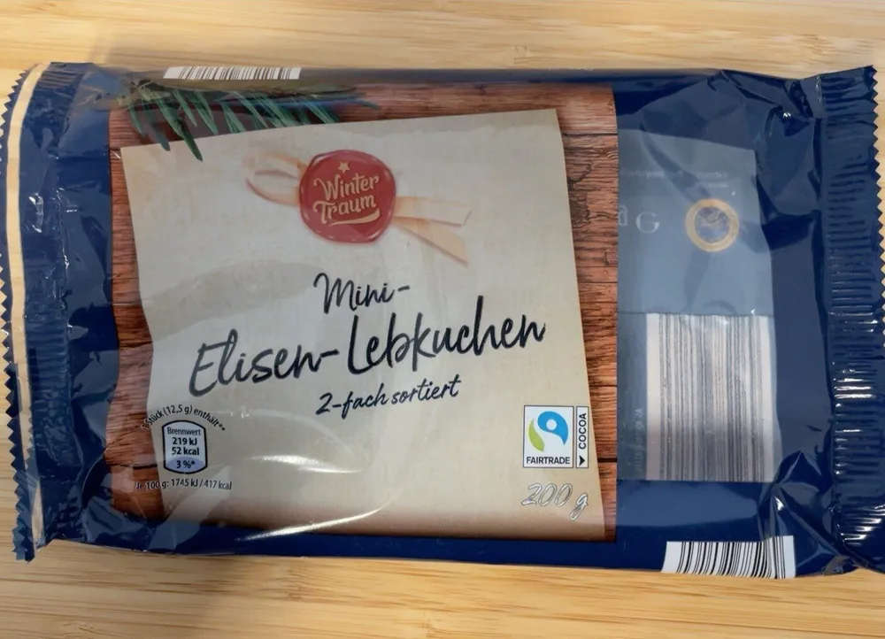 Mini-Elisen-Lebkuchen 2-fach sortiert