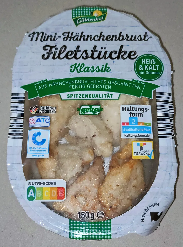 Mini-Hähnchenbrust-Filetstücke - Klassik
