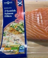 Scottish salmon fillets
