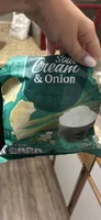 Baked Ripples Sour Cream & Onion Flavored Potato Crisps