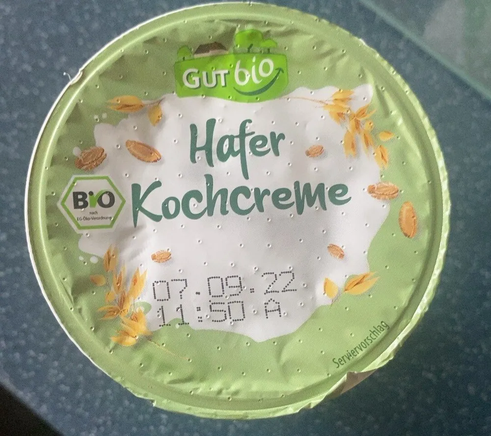 Hafer Kochcreme