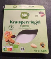 Bio-Knusperriegel - Nussmix