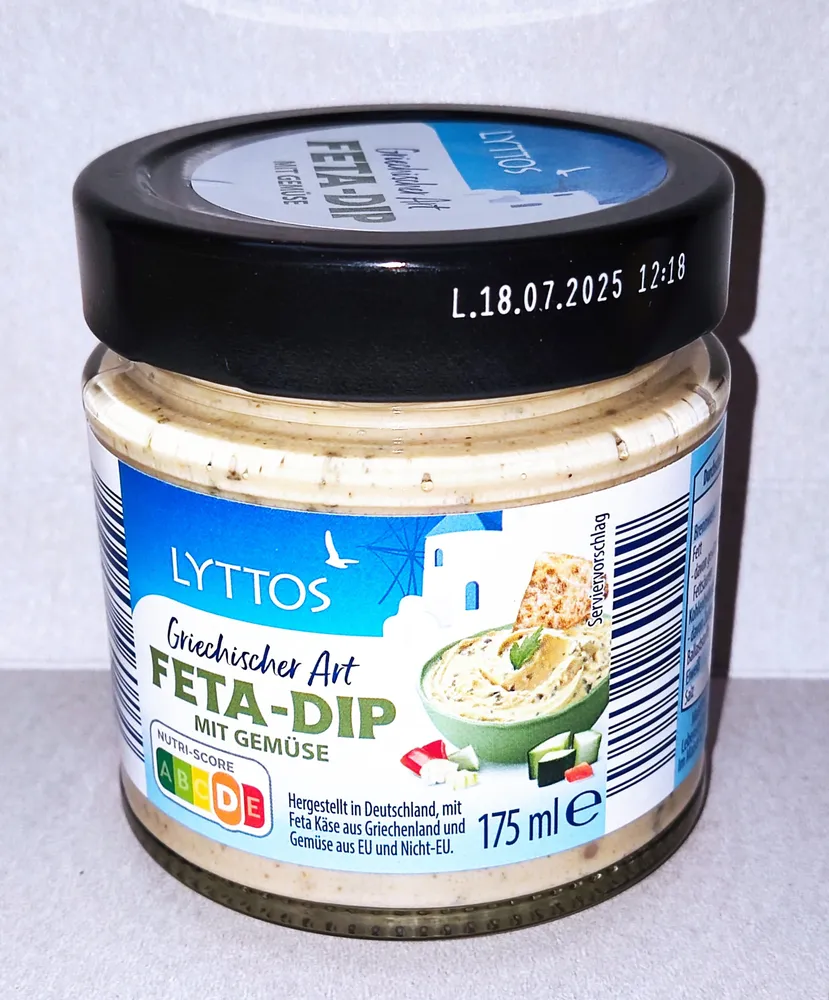Feta-Dip mit Gemüse