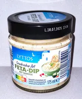 Feta-Dip mit Gemüse