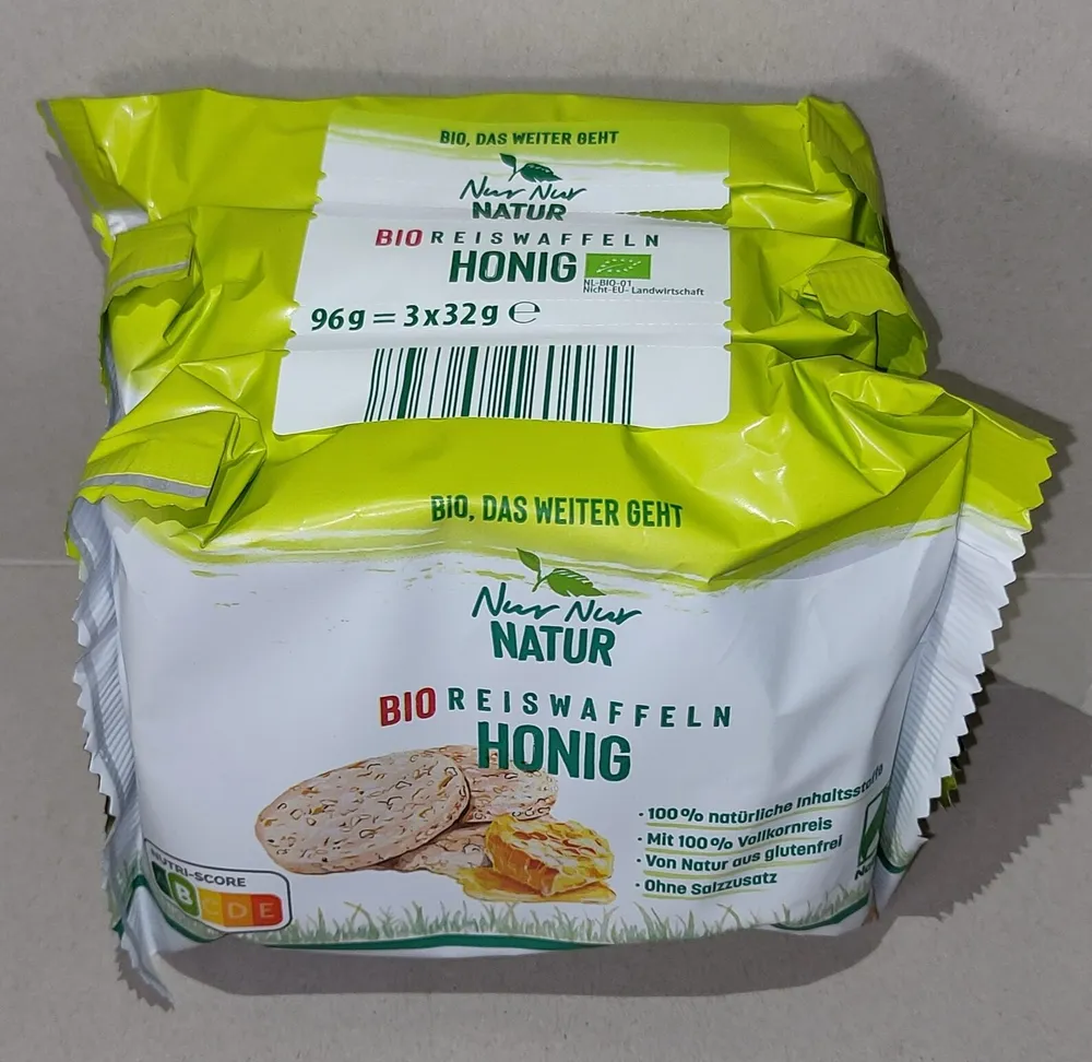 Bio-Reiswaffeln - Honig